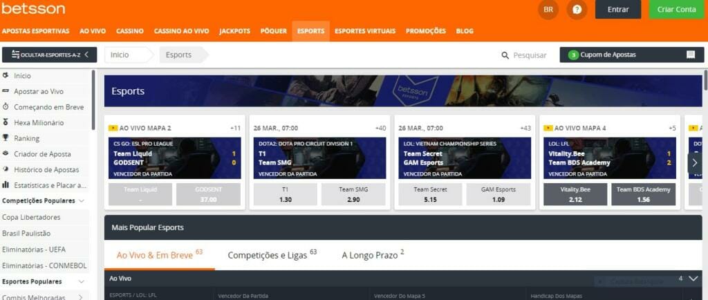 Betsson Page
