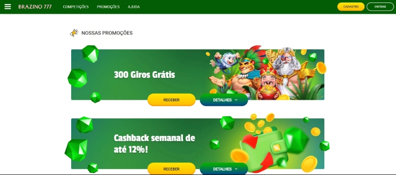 Brazino777 Promos