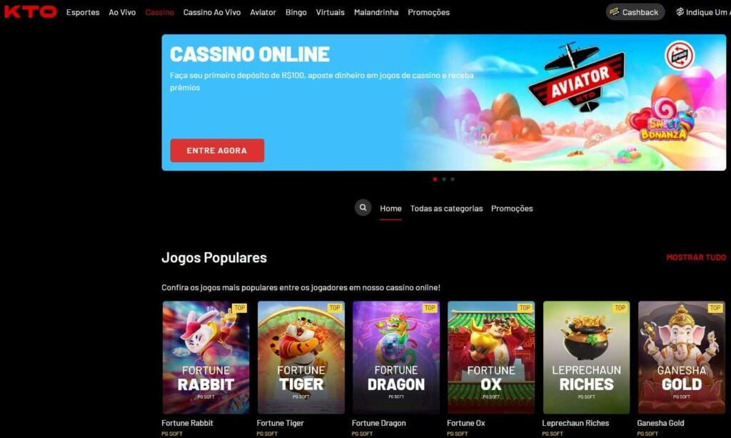 Kto Casino Page Image