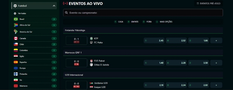 Goldasorte Live Betting