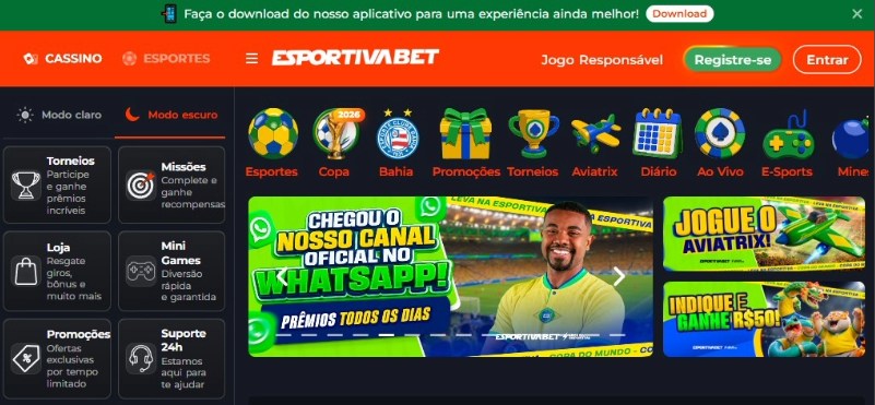 Esportiva Bet Home