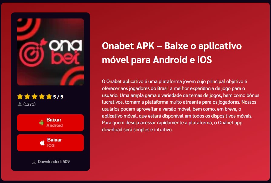Onabet Apps